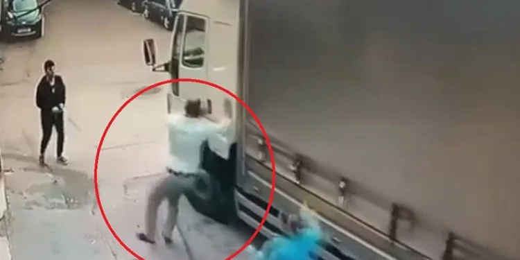 Bursa’da facia teğet geçti