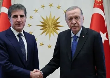 Cumhurbaşkanı Erdoğan, Barzani’yi kabul etti