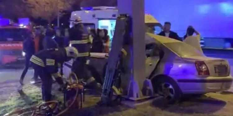 Eskişehir’de feci kaza: 4 yaralı