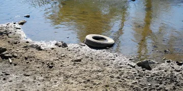 Tunca Nehri’nde kuraklık: Çöplüğe döndü