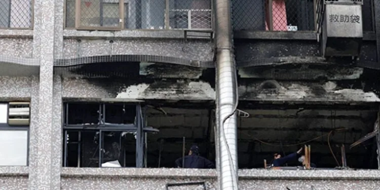 Tayvan’da hastane yangını: 9 ölü