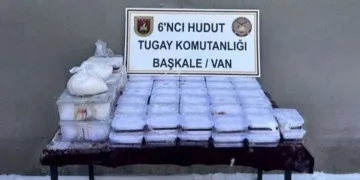 Van’da 71 kilo uyuşturucu madde ele geçirildi