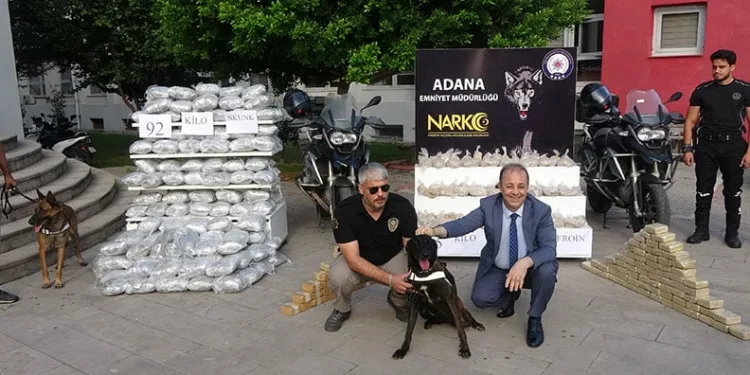 Adana’da büyük uyuşturucu operasyonu