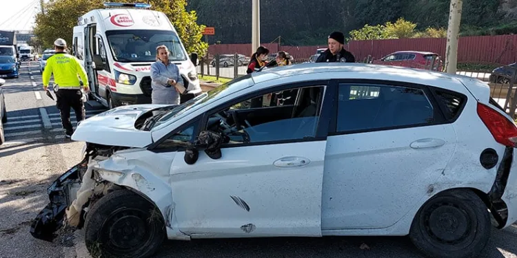 Samsun’da trafik kazası: 3 yaralı