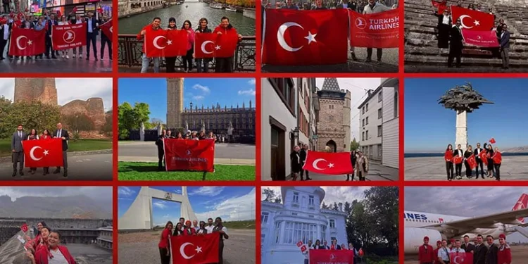 THY’den Cumhuriyet Bayramı kutlaması