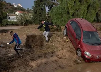 İspanya’yı fırtına ve sel vurdu