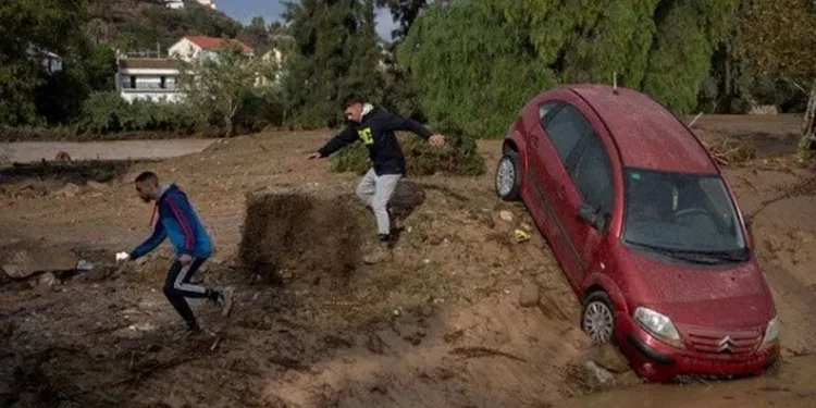 İspanya’yı fırtına ve sel vurdu