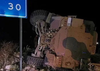 Şırnak’ta askeri araç devrildi: 10 asker yaralı