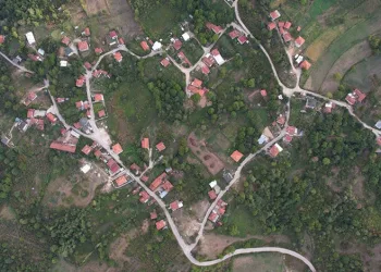 Bursa’da kalp şeklinde köy