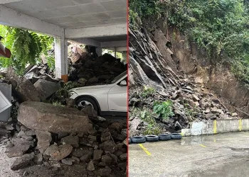 Artvin Hopa’da heyelan