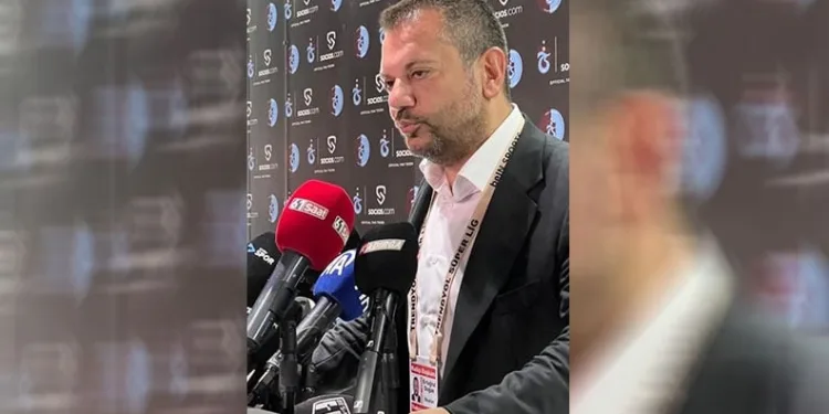 Trabzonspor Başkanı Ertuğrul Doğan’dan hakem Halil Umut Meler’e tepki