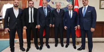 Bursa Nilüfer FK’dan Vali Ayyıldız’a ziyaret