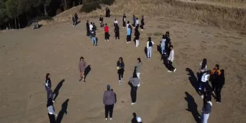 Öğrencilerden doğa yürüyüşü