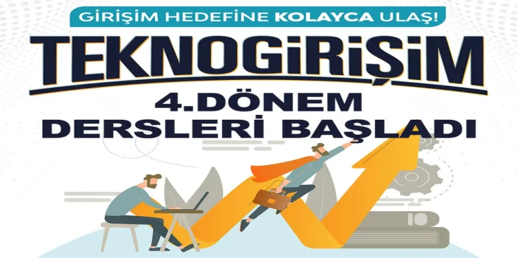 TeknoGirişim 4. Dönem dersleri başladı