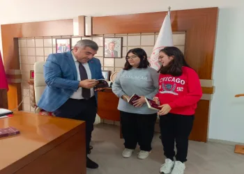 56 öğrencinin kaleme aldığı şiir kitabı yayınlandı