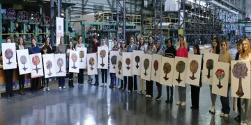 Sanat dolu bir gün geçirdiler