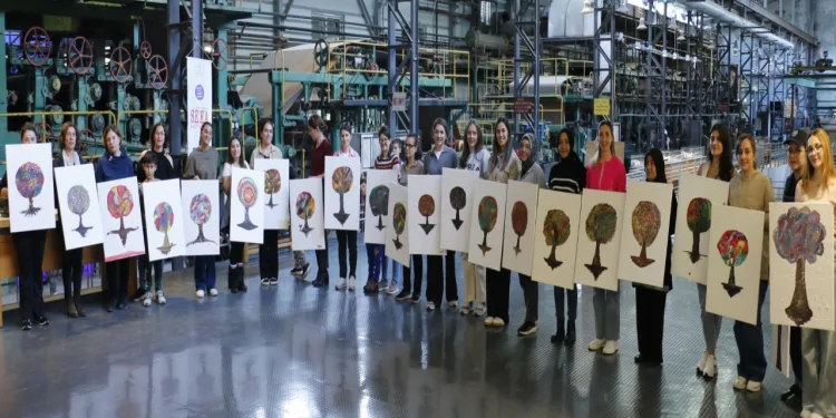 Sanat dolu bir gün geçirdiler