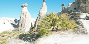 Kapadokya’da sonbahar güzelliği