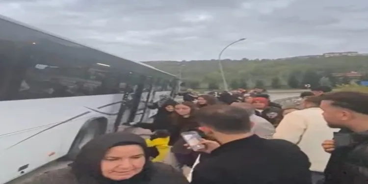 Fazla yolcu dengeyi bozdu