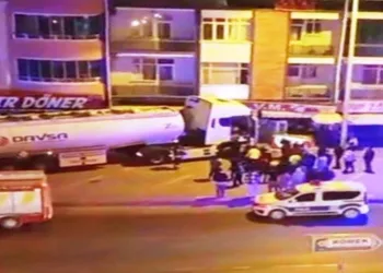 Kontrolden çıkan tanker