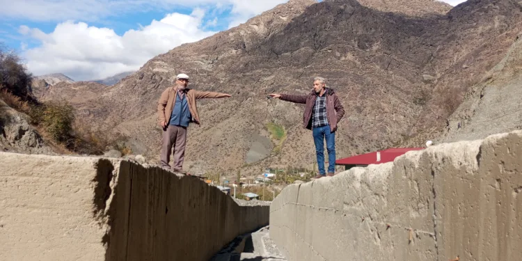 Su kanalı inşası sonrası sel felaketi vatandaşları korkutuyor