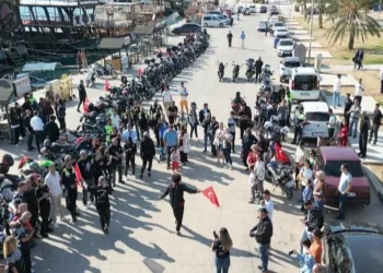 Motorcular, 29 Ekim coşkusunu yaşadı