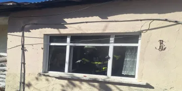 Sobadan çıkan yangın paniğe neden oldu