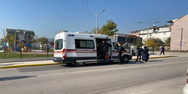 Bisikletten düşen 2 çocuk yaralandı