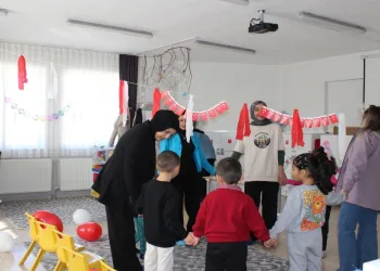 Anaokulunda Cumhuriyet coşkusu