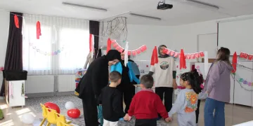 Anaokulunda Cumhuriyet coşkusu