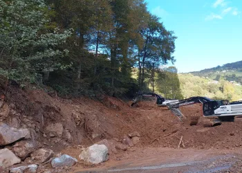 Yağmur dindi, risk azaldı, çalışmalar hız kazandı