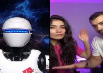 Yapay zeka destekli geliştirilen robot, dans edip sohbet ediyor