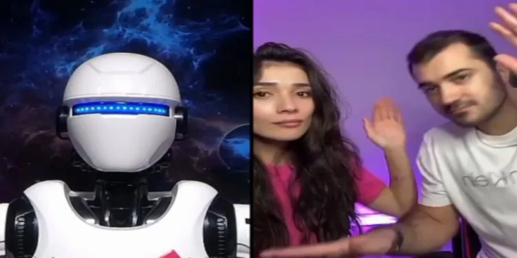 Yapay zeka destekli geliştirilen robot, dans edip sohbet ediyor