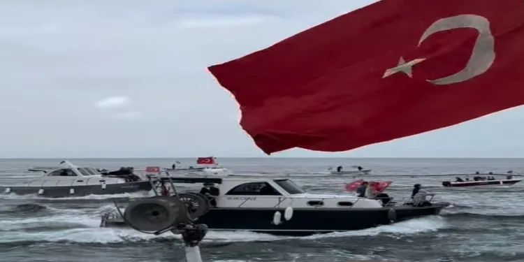 Römorkörler ilgi odağı oldu