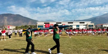 Cumhuriyet kutlamalarına ikincilik aldıkları roketle katıldı