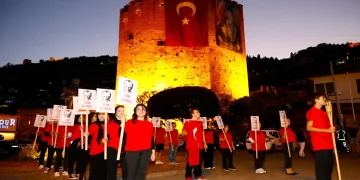 Alanya’da Cumhuriyet Bayramı’na büyük ilgi