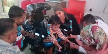 Yürütecini , asker ağabeyleri hediye etti