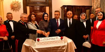 Ardahan’da Cumhuriyet Bayramı kabul töreni düzenlendi