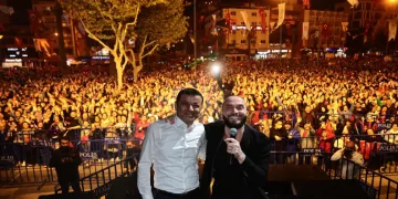 Denizli’de Cumhuriyetin sevinç ve coşkusu doyasıya yaşandı