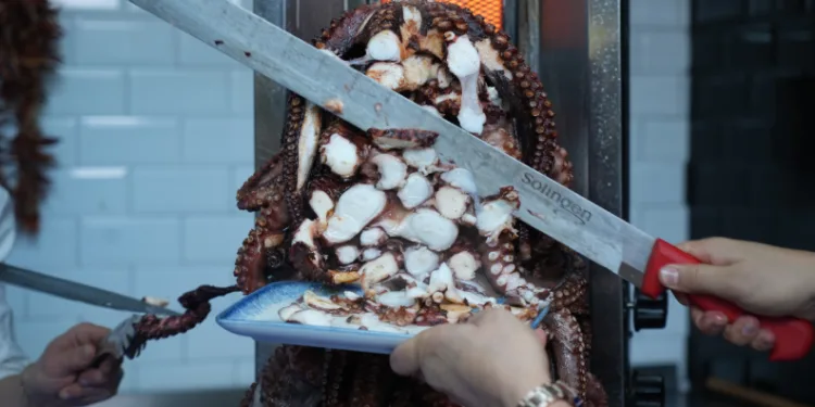 Yeni lezzet: Ahtapot döner