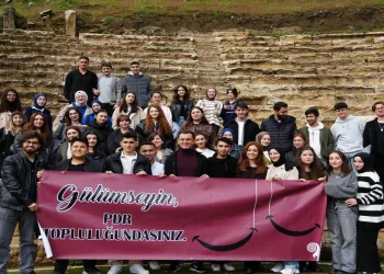 Öğrenciler, antik kente hayran kaldı