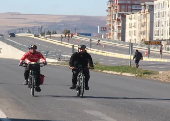 Anısına bin kilometre pedal çevirdi