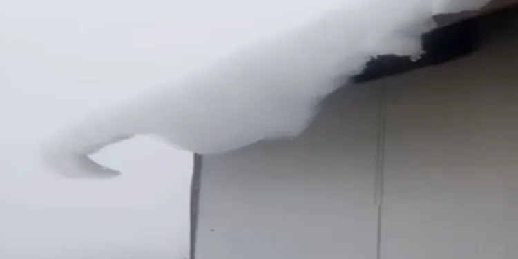 Kar kalınlığı 10 santimetreye ulaştı