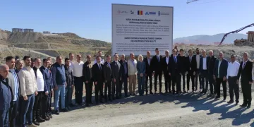 Hatay’da ayakkabıcılar ortak kullanım, üretim tesisinin temeli atıldı