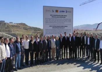Hatay’da ayakkabıcılar ortak kullanım, üretim tesisinin temeli atıldı