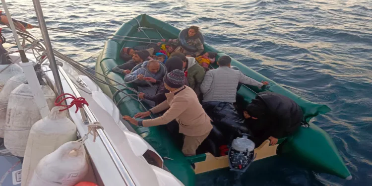 40 göçmen yakalandı