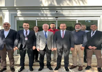 Başkan Kararslan, İl Sağlık Müdürü Şenkul’u ağırladı