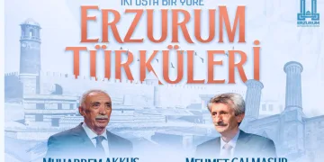 İki usta bir yörede, Erzurum Türküleri’nde buluşuyor