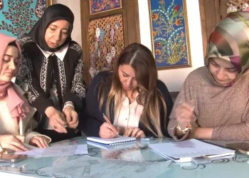 Kalemişi sanatı hayat buluyor