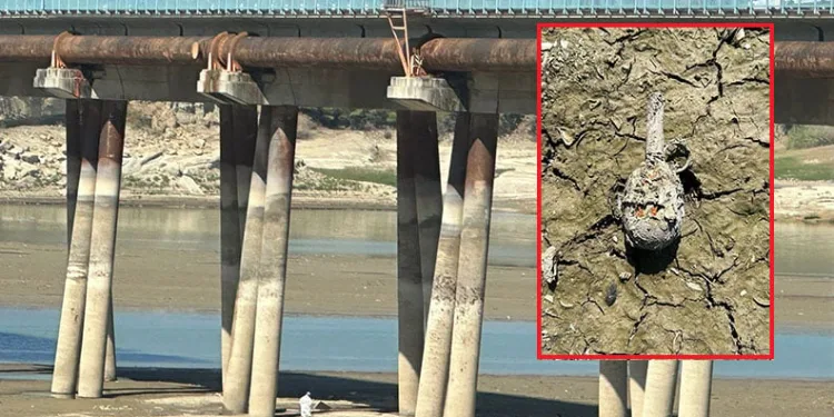 Adana’da gölde el bombası bulundu